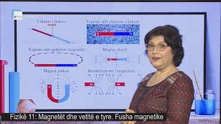 Fizikë 11  Magnetët dhe vetitë e tyre Fusha magnetike [upl. by Imim233]