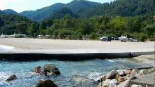 Koutloumousiou beach Lacara camping [upl. by Luann]