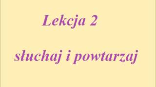 Niemiecki dla początkujących  Lekcja 2 [upl. by Oaks]