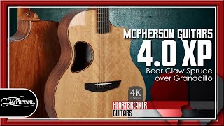 McPherson Guitars  40 XP Bear Claw Spruce  Granadillo  4K [upl. by Chase]