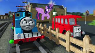 Thomas amp Twilight Sparkle Meeting Bertie at the Bus Yard [upl. by Lancaster]