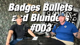 Senior Officer Ronnie Jeffries  Badges Bullets and Blunders 003 [upl. by Aramoj]