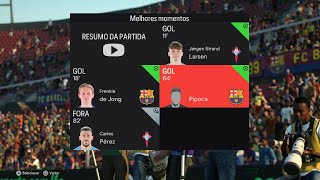 Barcelona 2 x 1 Celta Vigo  La Liga 2024 [upl. by Owen]