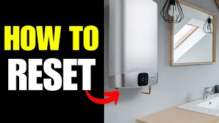 How To Reset Ariston Water Heater [upl. by Taft]