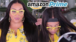 Get The Salon Look at Home with Amazon UNICE HAIR Yaki Straight PreEverything Wig [upl. by Byler]