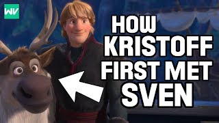 How Did Kristoff Meet Sven  Frozen Explained Discovering Disney [upl. by Veno]