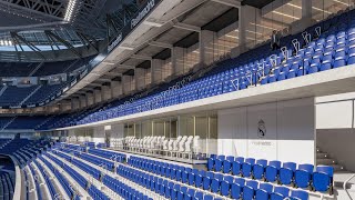 Interior obras Santiago Bernabéu hoy 25 enero 2024 [upl. by Pogah]