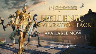 Myth of Empires Hellenic Civilization Pack Available NOW [upl. by Notsirk]