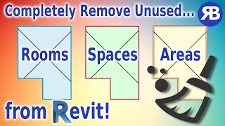 Revit Snippet Instantly Purge Unplaced Rooms Spaces and Areas [upl. by Bricker]