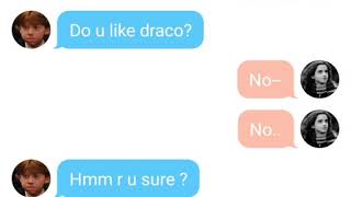 Dramione  texting story  part 1 [upl. by Auston]