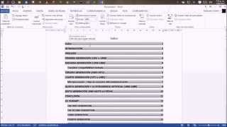 03 Tabla de Contenido y Numeración de Páginas [upl. by Suneya566]