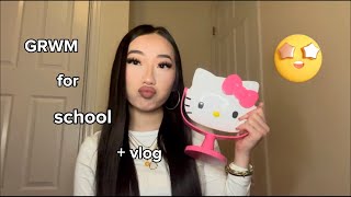 GRWM For School  Vlog [upl. by Conyers]