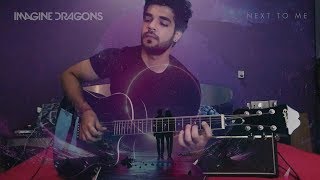 Imagine Dragons  Next To Me  Intro Guitar CoverLesson [upl. by Adnohsat]