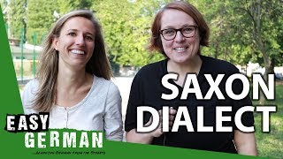 Saxon Dialect vs Standard German with Anja from Learn German with Anja [upl. by Gelman527]