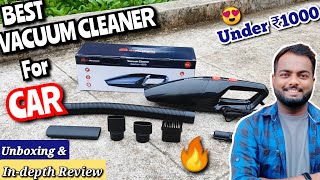 Best Vacuum Cleaner For Car  Under ₹1000 🤑 GoMechanic 😍🔥 [upl. by Aihsoem58]