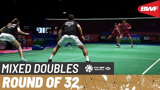 YONEX All England Open 2023  MairsMoore ENG vs KimJeong KOR  R32 [upl. by Violet42]