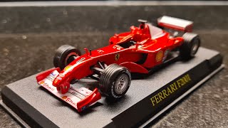 altaya 143 ferrari F2001 f1 Michael Schumacher world champion formula 1 diecast model car [upl. by Hook]