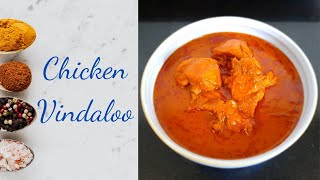 Chicken Vindaloo  Goan Special  Vindaloo  Quick Chicken Vindaloo [upl. by Amalberga]