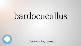 bardocucullus  Smart amp Obscure English Words Defined 🗣🔊 [upl. by Nallac181]