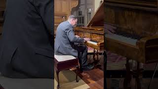 ⚡ Brahms Rhapsody on 1887 piano ⚡ shorts pianocover music [upl. by Evilo]