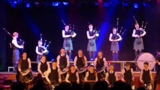 Davidsons Mains amp District Pipe Band Christmas Concert 2016  Fair Jean [upl. by Noxas]