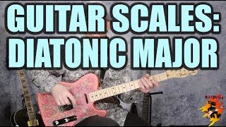 The Diatonic Scale Major Beginner Guitar Lesson [upl. by Ty935]