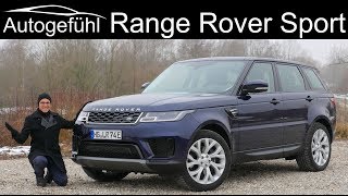 Range Rover Sport P400e PluginHybrid PHEV FULL REVIEW 2019  Autogefühl [upl. by Bayly]