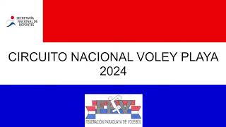 Circuito Nacional Voley de playa DIA 2 Cancha 1 [upl. by Sacci190]