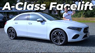 Mercedes AClass Sedan Facelift Review 2024 [upl. by Ursola901]