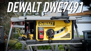 DeWalt DWE7491 Table Saw Review  Dr Decks [upl. by Floro]