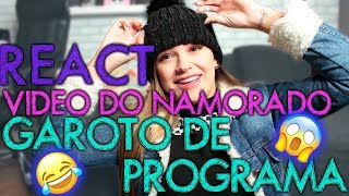 LETICIA ESCARIÃO REAGINDO VÍDEO DO NAMORADO GAROTO DE PROGRAMA [upl. by Eseela]