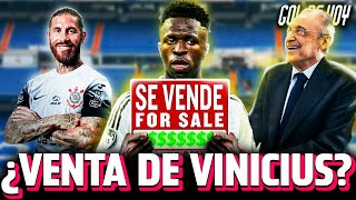 La “VENTA ESTRATÉGICA” de VINICIUS en el MADRID  ¿RAMOS a BRASIL  goldehoy [upl. by Eelydnarb]