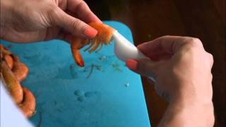 How to Peel Prawns with the Ezy Aussie Prawn Peeler [upl. by Marje]