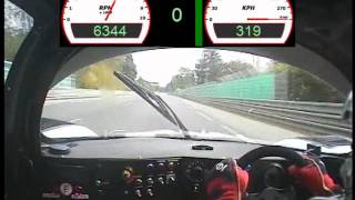 mercedes benz c11 lemans 2012 310kph qualifying blowout [upl. by Anar]