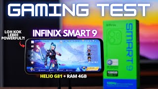 The Real PAWANG MEDIATEK GAMING TEST Infinix Smart 9 Indonesia Loh Kok Lebih POWERFUL [upl. by Claresta281]