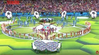 Tin Thể Thao 24h Hôm Nay 7h  156 Cận Cảnh Lễ Khai Mạc World Cup 2018 Đầy Màu Sắc và Âm Nhạc [upl. by Swope]