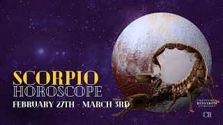 Scorpio Weekly Horoscope  Triple Conjunction Cazimi [upl. by Fronia]