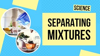 Separating Mixtures  Science Lesson [upl. by Hcone573]