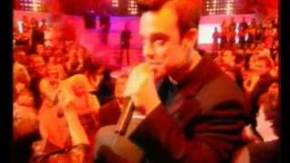 ♫ Robbie Williams quotTrippingquot live on french TV ♫ [upl. by Miun]