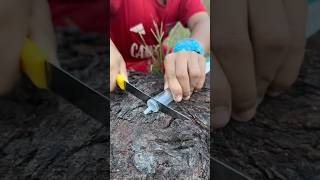 Survival Skills SIMPLE and USEFUL with soap bushcraft camping outdoors useful [upl. by Asiak]