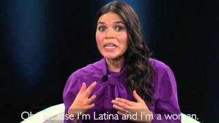 America Ferrera shuts down bonehead reporter question [upl. by Julio483]