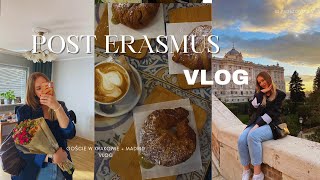 💌POST ERASMUS VLOG  goście w Krakowiebonus vlog z Madrytu 🇪🇸 [upl. by Sualk186]