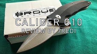 Brous Blades Caliber G10 Review  NOT Recommended [upl. by Warren817]