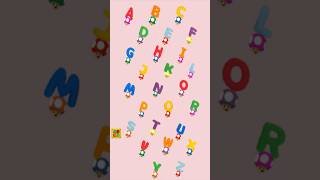 ABC SONG  ABC Songs for Children  Mario ABCD kids abcsong shorts short [upl. by Rimaa]