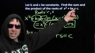 Art of Problem Solving Vieta for Quadratics Part 1 [upl. by Airtal289]