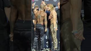 😳😤 PADDY PIMBLETT VS KING GREEN INTENSE FACE OFF UFC 304 [upl. by Dahlia]