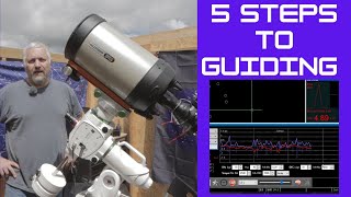 5 Steps to Guiding for Astrophotography  Guiding Tips to Improve your Astrophotography [upl. by Rfinnej]