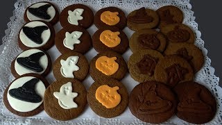 GALLETAS DE CHOCOLATE DE HALLOWEEN  RECETA FÁCIL Y RÁPIDA [upl. by Harrington882]