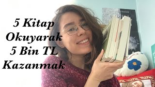 Kitap okuyarak para kazanmanın yolları 5 kitaba karşılık 5 bin TL kazanabileceğiniz bir yöntem [upl. by Latsyrd]