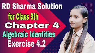 exercise 42 question 2 to 5 algebraic identities class 9th RD Sharma by Google girl Aarohi Sin [upl. by Hak]